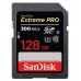 Карта памяти SanDisk 128GB SDXC C10 UHS-II R300/W260MB/s 4K Extreme Pro